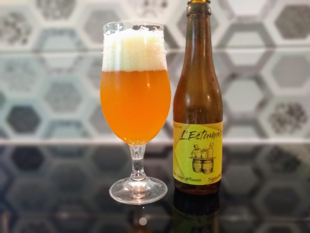 L'Estamine - bière blonde - blog #unjourunebiere