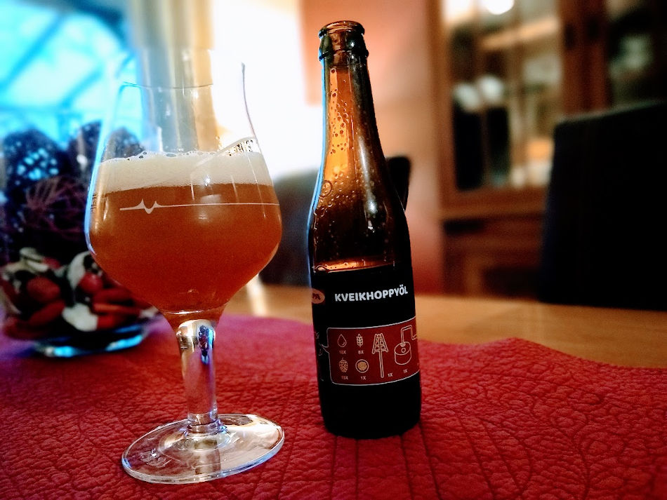 Kveikhoppyöl de la brasserie Minne