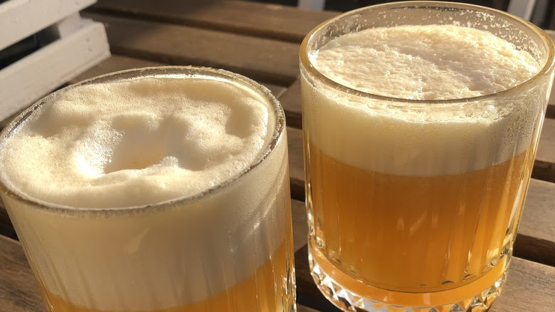 Boissons à mélanger avec de la bière - le jus de pamplemousse