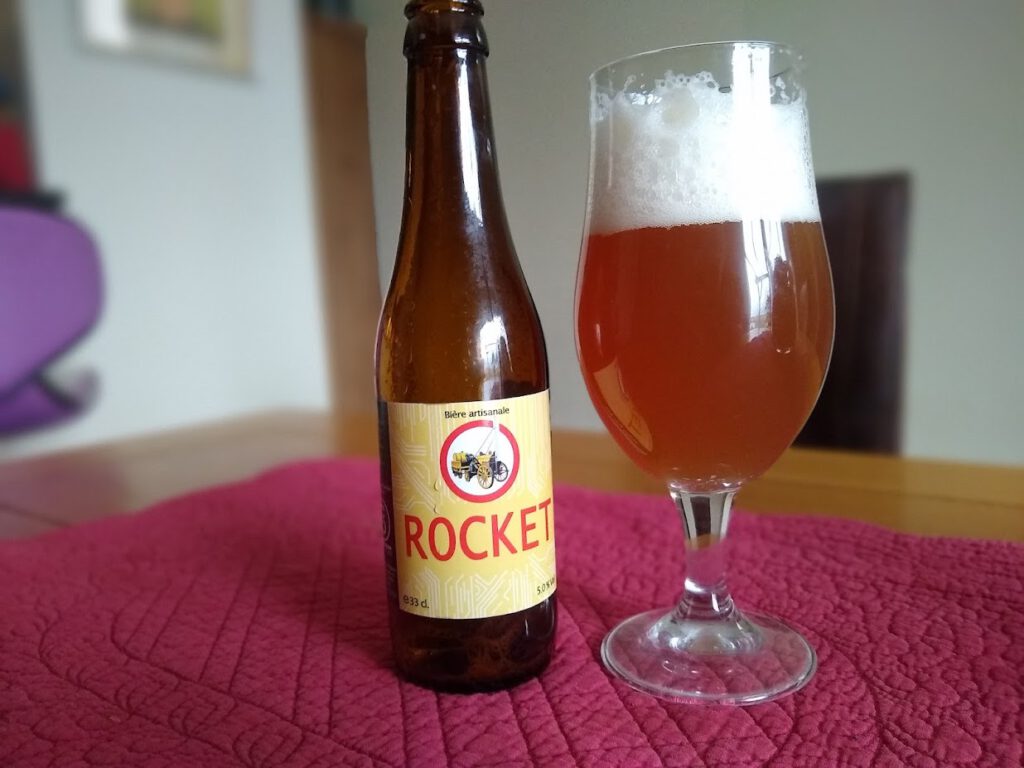 La Rocket de la Brasserie de la station de Clavier