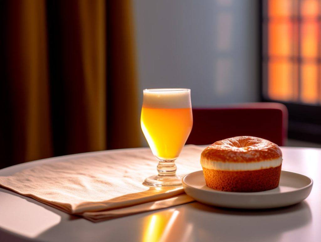 accord bière blanche / dessert