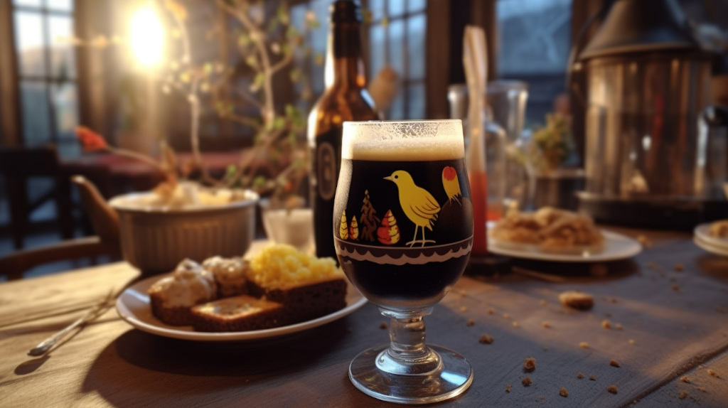 accords mets et bière Stout