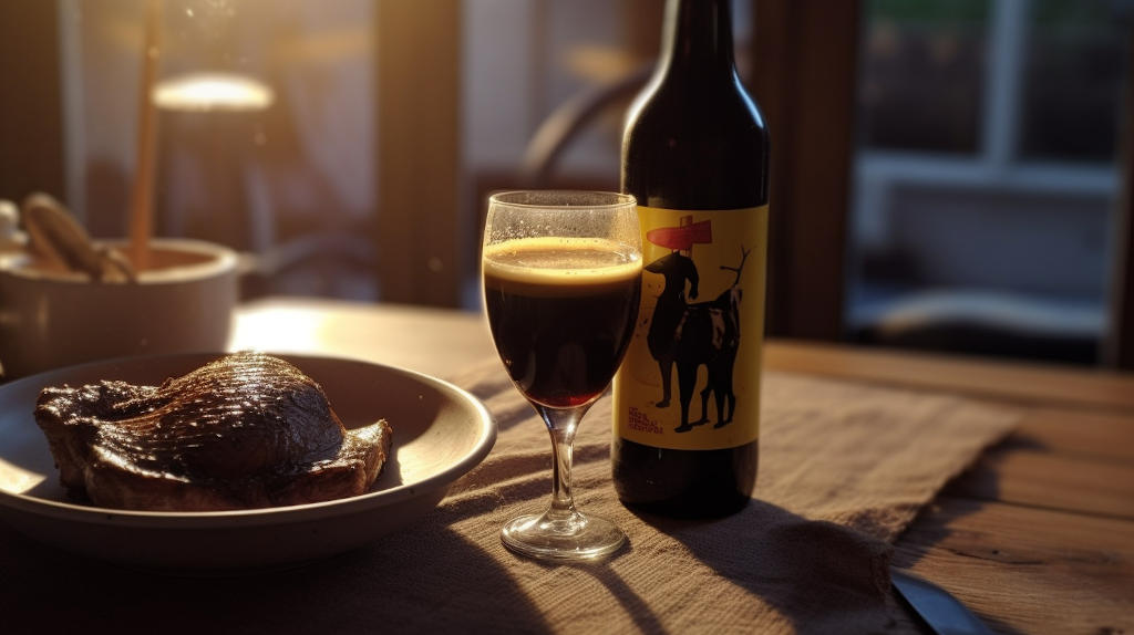 accords mets et bière Stout : viande grillée