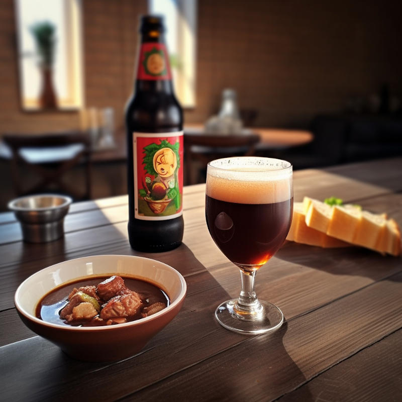 accords mets/bière dubbel - carbonnade flamande
