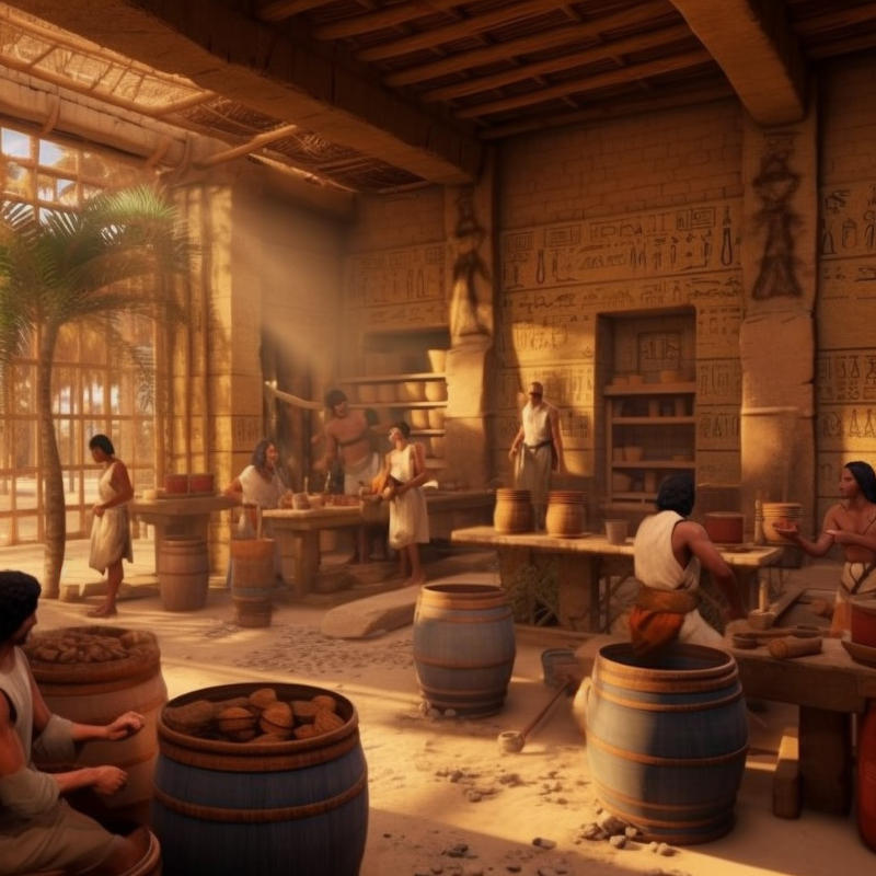 bières historiques au temps des pharaons
