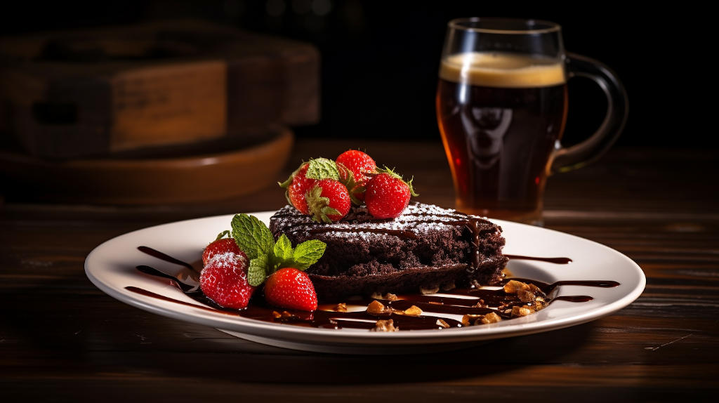 stout et dessert